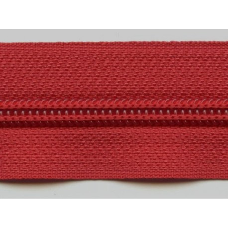 Nylon coil continuous zipper tape 5 color 171-red/1 m