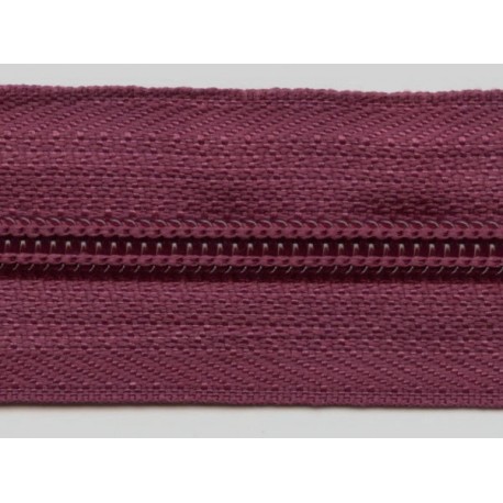 Nylon coil continuous zipper tape 5 color 520-bordeaux/1 m