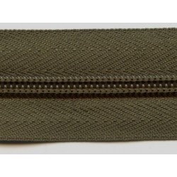 Nylon coil continuous zipper tape 5 color 288-khaki/1 m