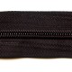 17553 Nylon coil continuous zipper tape 5 color 310 black/1 m