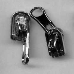18559 Reversible Slider for Nylon Zipper No.5 auto-lock Nickel/1 pc.