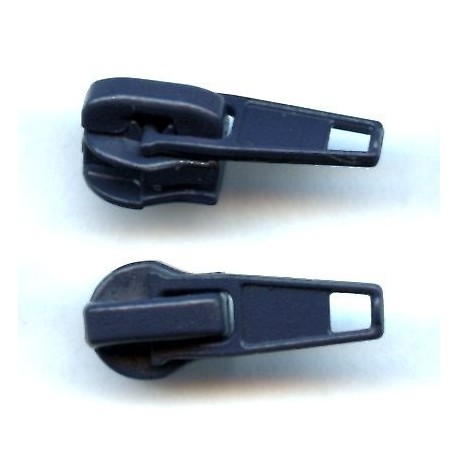 18552 Nylon Coil Short Tab Slider Zipper Pull color 318 navy/1 pc.