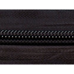 18564 Nylon zipper long chain No.10 black/1m