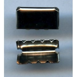 18784 Belt Tips 9x20 mm/nickel/1 pc.