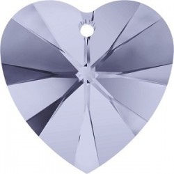 Swarovski pendant "Heart" art.6228/18x17.5 mm, color - Provence Lavender/1 pc.