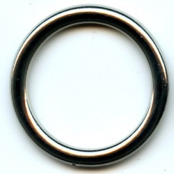 Žiedas lietas 35mm art.OZK35/4.0 nikelis/1 vnt.