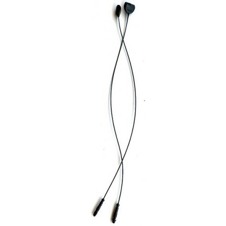 Clothing loop-pin black/130mm/black/1000pcs.