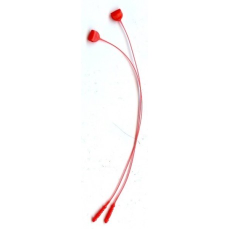 Clothing loop-pin red/130mm red/1000pcs.