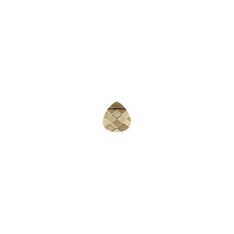 Swarovski pendant art.6012/11x10 mm, color - Crystal Golden Shadow/1 pc.