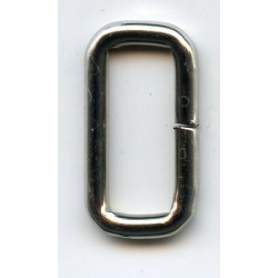 Kilpa iš vielos stačiakampė 20x8x3.0 mm/nikelis/1 vnt.