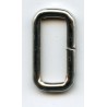Kilpa iš vielos stačiakampė 20x8x3.0 mm/nikelis/1 vnt.