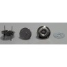 Magnetic Snap Fasteners thin 16/14 mm, nickel/1 pc.