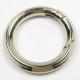 16953 Metal ring carabiner art.502/30 mm/nickel/1 pc.