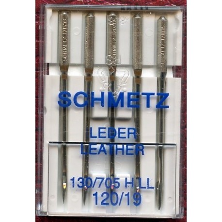 18817 Leather Needles Size 120/19/5 pcs.