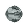 Swarovski karoliukai art.5000/8 mm, spalva - Black Diamond/10 vnt.