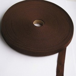 5761 Polyester Knit Tape 17 mm brown/50 m