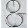 Nickel plated steel binder ring 50 mm/1 pc.