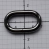 Steel Wire Loop 32/16/6 black nickel/1 pc.