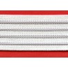Antislip elastic band 28 mm white/1 m