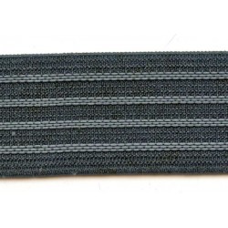 Antislip elastic band 28 mm black/1 m