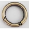 20517 Metal ring carabiner art.502/25mm/OX/1pcs.