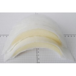 Shoulder pads for overcoats art. I3B-18 white