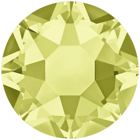 4245 Termoklijuojami kristalai art.2028 SS6 JONQUIL F/20vnt.