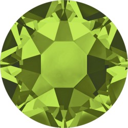 Termoklijuojami kristalai art.2028 dydis SS6 spalva Olivine/20vnt.