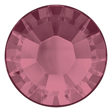 Termoklijuojami kristalai art.2038 dydis SS10 spalva Rose/20 vnt.