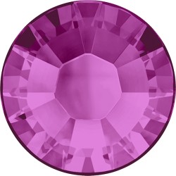 Termoklijuojami kristalai art.2028 dydis SS12 spalva Fuchsia/20vnt.