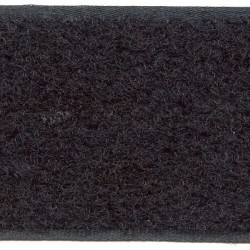 Velcro (kontaktinė) klijuojama juosta 50mm/švelni pusė, juoda/1m