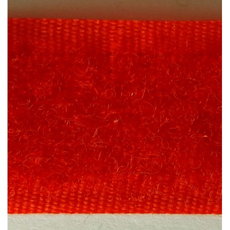 Kibi juosta 20 mm švelni pusė, spalva 5082- raudona/1m