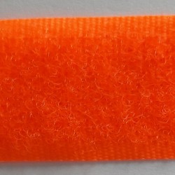 20268 Hook&Loop tape 20 mm loop side, color orange/20 cm