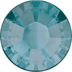 Termoklijuojami kristalai art.2028 SS16 Blue Zircon Satin/20vnt.