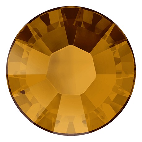 Flat Back Hotfix art.2028 size SS16 color Crystal Copper/20pcs.