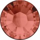 Termoklijuojami kristalai art.2028 dydis SS16 spalva Padparadscha/20vnt.