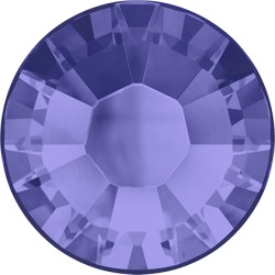 Termoklijuojami kristalai art.2028 dydis SS16 spalva Tanzanite/20vnt.