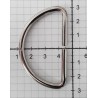 D-ring of steel wire art.50/27/4.0/nickel/1 pc.