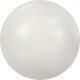 Termoklijuojamas perlas art.2080/4 SS16 baltas/20 vnt.