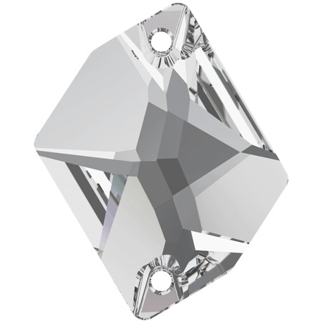Prisiuvami Swarovski kristalai art.3265/20x16 mm Crystal Foiled/1 vnt.