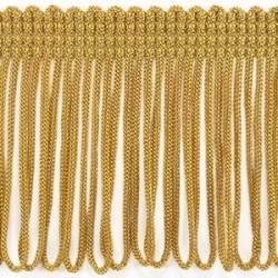 Fringe Trim WP-80mm, color - dark honey/1 m