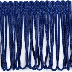 Fringe Trim WP-150/navy blue/1 m