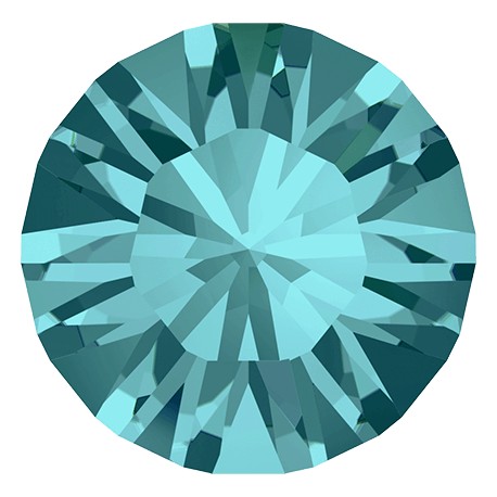 Įklijuojami Swarovski kristalai art.1028, dydis - 3.25 mm, spalva - Blue Zircon/1vnt.