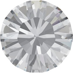 Įklijuojami Swarovski kristalai art.1028, dydis - 5.24 mm, spalva - bespalviai/1vnt.
