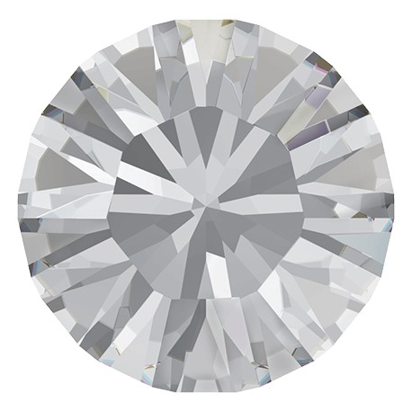 Įklijuojami Swarovski kristalai art.1028, dydis - 5.24 mm, spalva - bespalviai/1vnt.