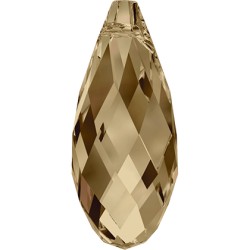 Swarovski Pendant art.6010/17x8.5 mm color - crystal golden shadow/1 vnt.