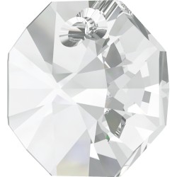 Swarovski pendant art.6401/8 mm, color - Crystal Silver Shade/1 vnt.