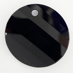 Swarovski pendant art.6621/18  mm, color - Jet/1 pc.