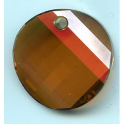 Swarovski pakabukas art.6621/28 mm Crystal Copper/1 vnt.