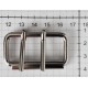 Metal double prong Roller Buckle art.RY 40/20/4.0 mm nickel/1pc.